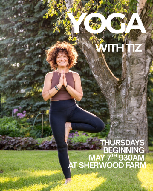 Thursday Morning Yoga with Tiz – 9:30am- 10:45 Starts May 7, 2026
